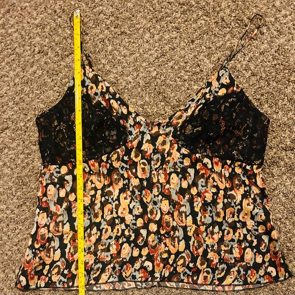 NWT! Intimately Free People Lace & Patterned Silky Cami - Picture 5 of 8